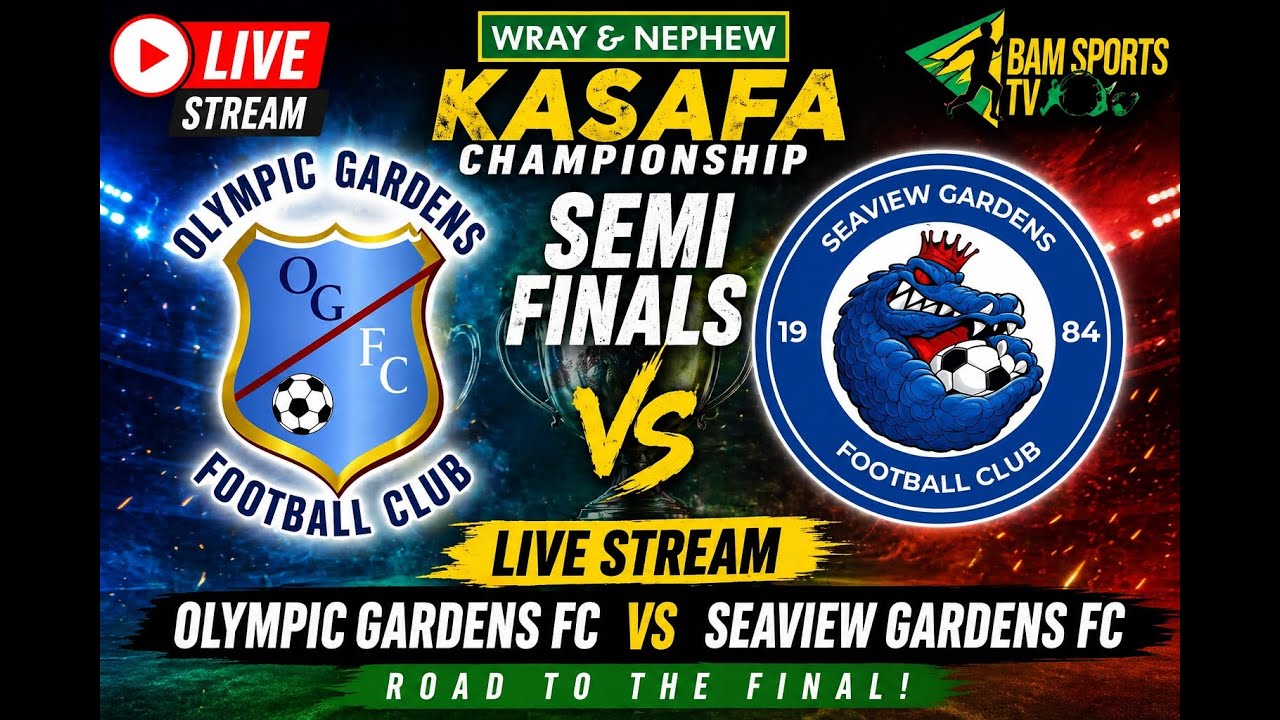 LIVE : SEAVIEW GARDENS FC VS OLYMPIC GARDENS FC | KSAFA CHAMPIONSHIP SEMI FINALS