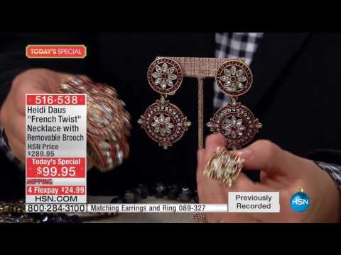 HSN | Heidi Daus Fashion Jewelry Gifts 11.01.2016 - 05 AM