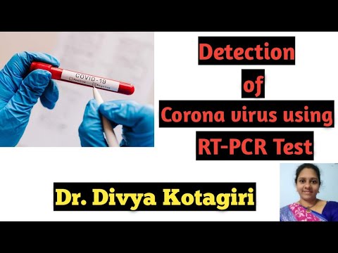Detection/Diagnosis of corona virus using Real Time PCR#covid 19 diagnosis#RT-PCR test#Genes & Genus