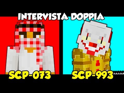 SCP 073 vs SCP 993 - INTERVISTA DOPPIA su MINECRAFT ITA