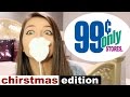 99 Cent Store Product Testing! (Christmas Edition)