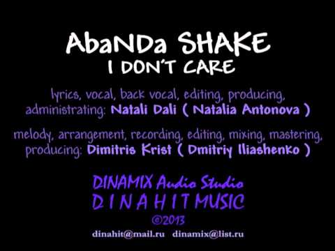 AbaNDa SHAKE - I DON'T CARE - DINAMIX Audio Studio UA