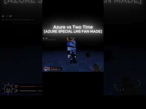 Azure vs Two Time [FAN MADE] #forsaken #roblox #fanmade
