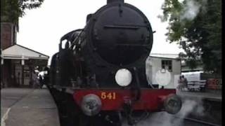 preview picture of video 'Journey with the Southern 541 at the Bluebell Railway 1992'