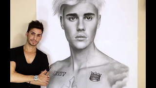 הציור הגדול ביותר של ג'סטין ביבר