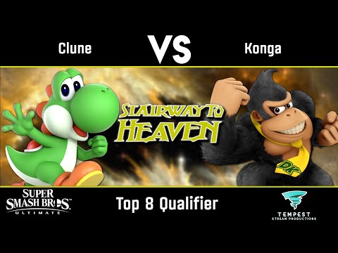 Clune (Yoshi) vs Konga (Donkey Kong) - Top 8 Qualifer - Stairway to Heaven #31
