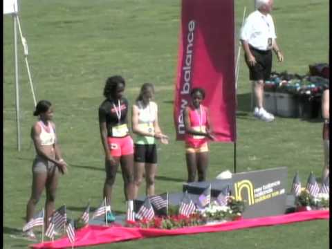 Girls 100m Hurdles EE Awards - New Balance Outdoor Nationals 2011