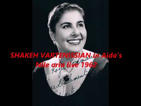 SHAKEH VARTENISSIAN sings "O Patria Mia" from Aida, live 1962