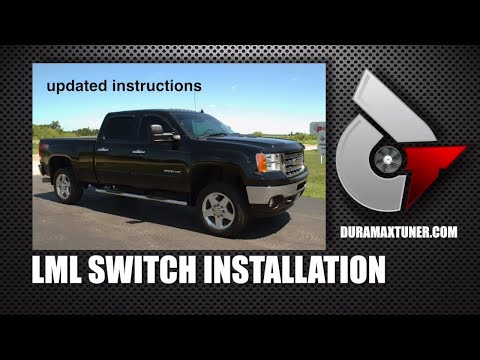 LML PERFORMANCE SWITCH LSP INSTALLATION - UPDATED