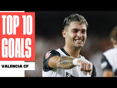 ¡Los 10 MEJORES GOLES del VALENCIA CF!