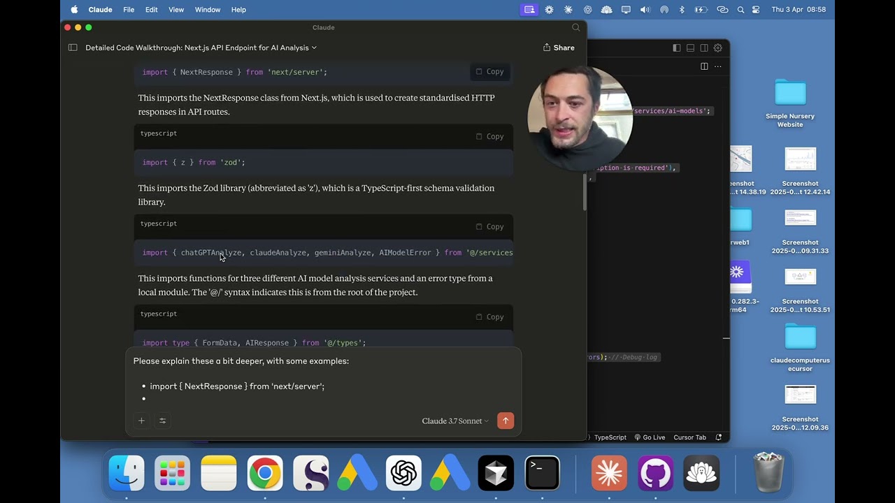 Learn To Code Faster with Claude / Chat GPT (One Way)