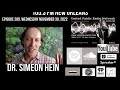 The Outer Realm welcomes Dr. Simeon Hein, November 30th, 2022