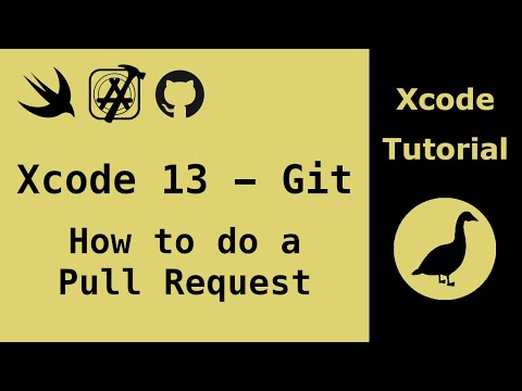 Xcode 13 New Feature! - How to do a pull request (and code review!)