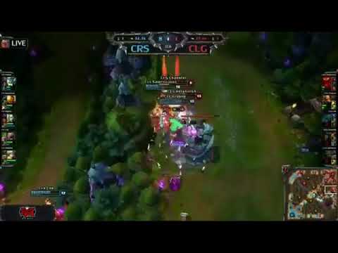 CLG Vs Curse   Voyboy Olaf Vs HotshotGG Chogath   Fan Made Highlights Of LCS NA 2013 HQ