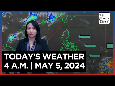 Today's Weather, 4 A.M. May 5, 2024