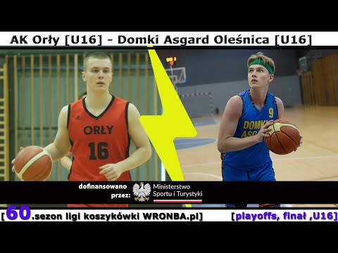[WRONBA, 60.sezon] 21.12.2025: AK Orły (U16) - Domki Asgard Oleśnica (U16) [U16, finał]
