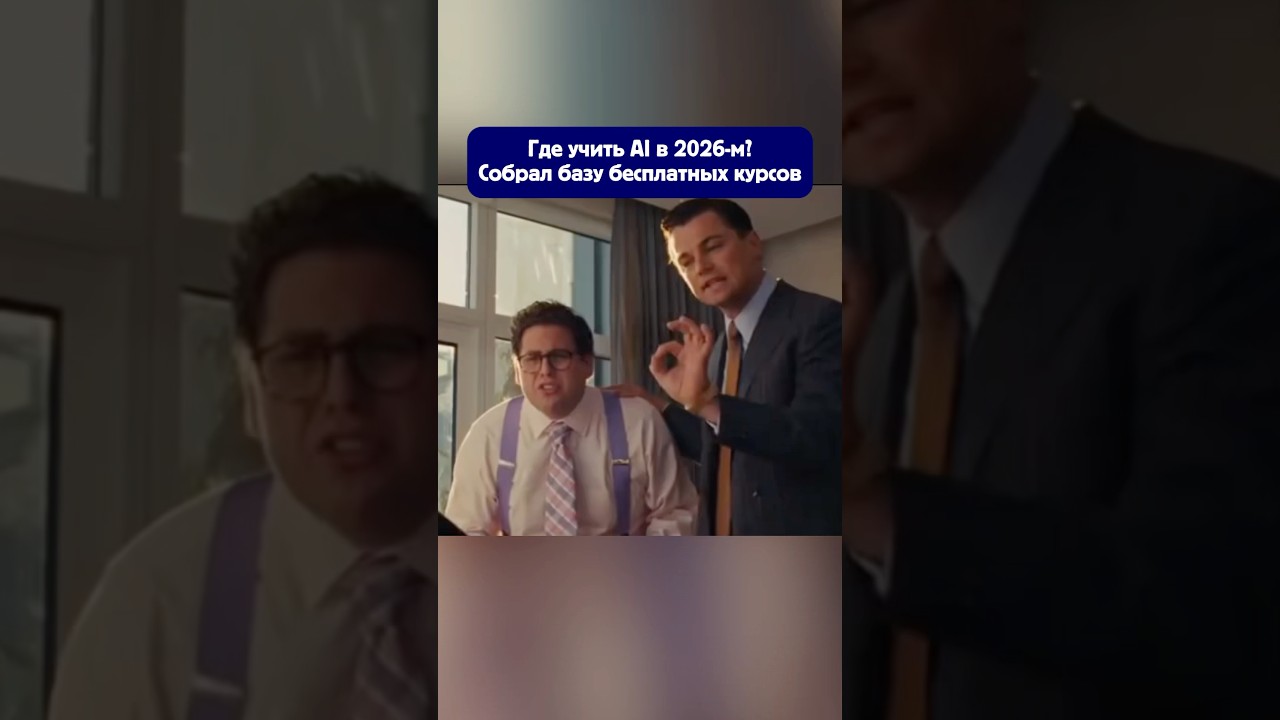 Где учить AI в 2026-м? Собрал базу бесплатных курсов🚀 #ai #нейросети