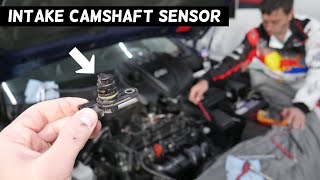 KIA OPTIMA INTAKE CAMSHAFT POSITION SENSOR REPLACEMENT LOCATION REMOVAL