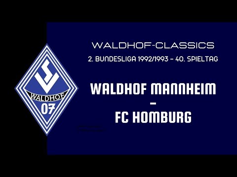 1992/93 | FC Homburg - SV Waldhof Mannheim