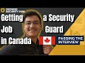 Getting a Security Guard Job in Canada: Passing the Interview