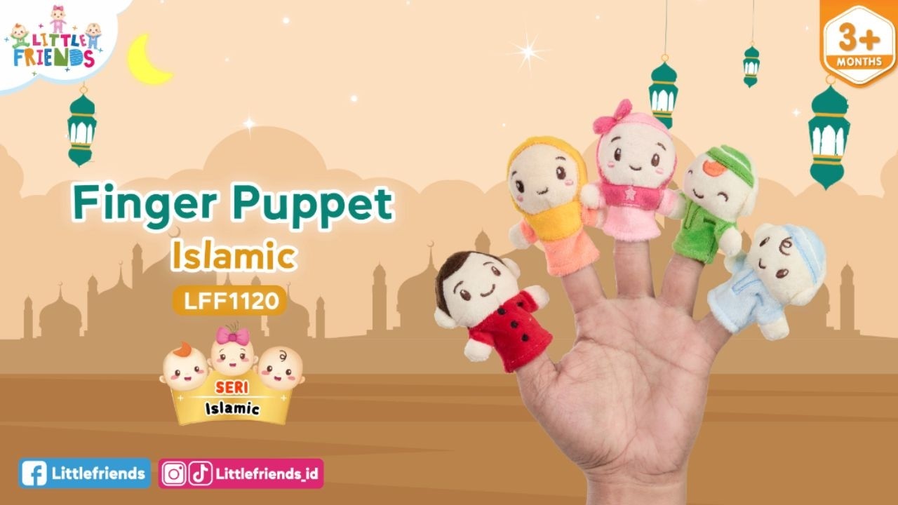 Finger Puppet Islamic Series LFF1120 Little Friends