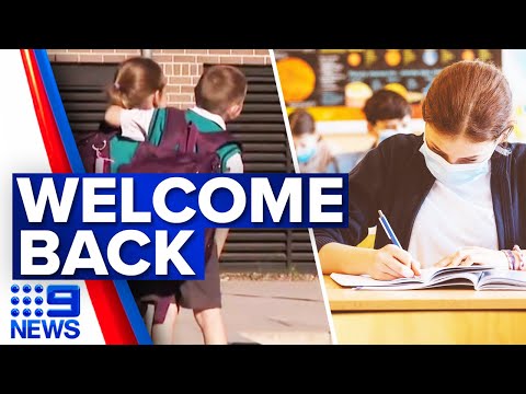 Sydney schools return following lockdown | Coronavirus | 9 News Australia