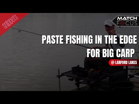 Paste Fishing In The Edge For Big Carp | Larford Lakes