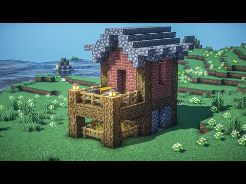 Minecraft Building Starter Survival House⛏️