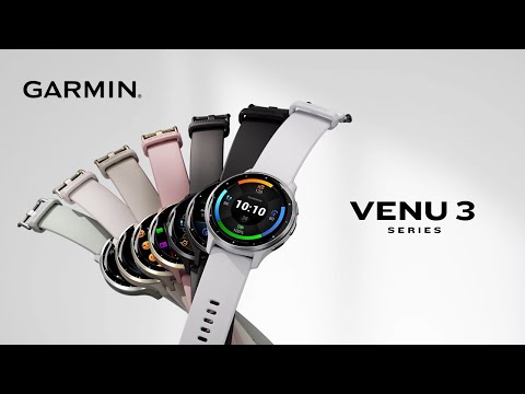 Garmin Venu 3S 010-02785-52 Smartwatch Digital Dial French Gray Silicone Band-1