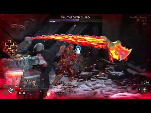 Vali The Oathguard Boss Fight in Valhalla | Show Me Mastery-Penalty of Breaching