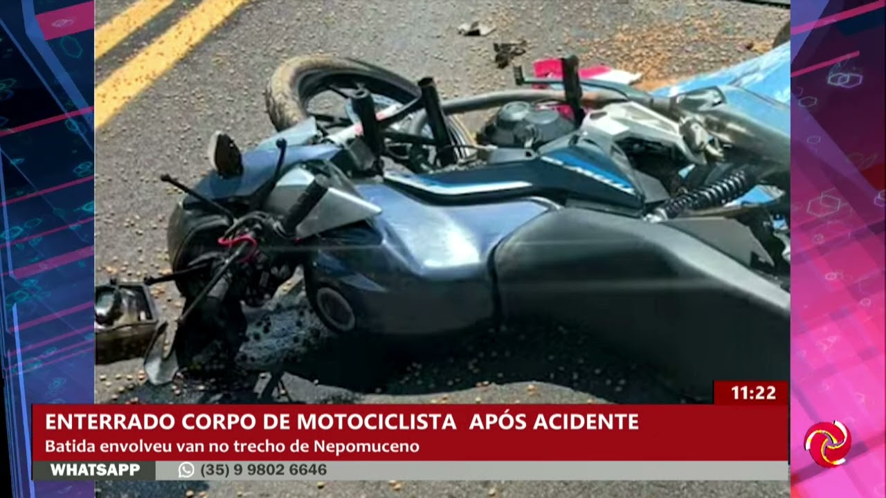 Motociclista morre após batida entre moto e van em Lavras
