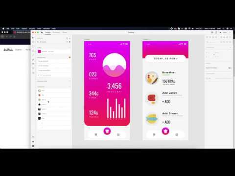 SwiftUI Calory Data App (Custom TabBar with animation) - 1