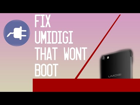 How to fix an Umidigi Phone that won't Start Boot Charge or Power on