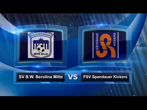 SV Blau Weiss Berolina Mitte - FSV Spandauer Kickers (Landesliga, Staffel 1) - Spielszenen