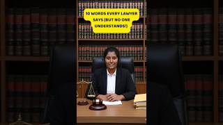 10 Words Every Lawyer Says (But No One Understands!)