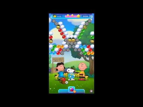 Snoopy Pop Bubble Shooter Level 29 by Jam City Gameplay