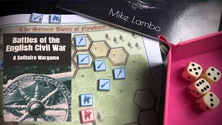 Battles Of The English Civil War: A Solitaire Wargame by Mike Lambo