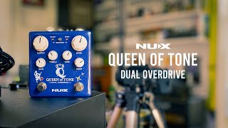 Video thumbnail for NU-X: QUEEN of TONE Dual Overdrive by Brett Kingman
