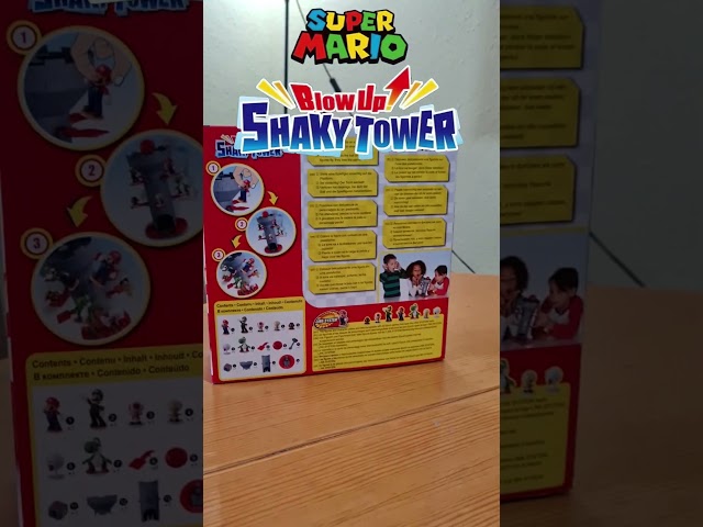 Vídeo relacionado con Bizak Salta Super Mario de Nintendo, Juego de Mesa con Figura de Super Mario de Gran tamaño y 24 Sticks (30693538)
