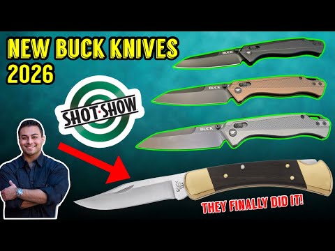 Buck Knives Just Changed the Game at SHOT Show 2026 🔥 Full Lineup + Ferox Reveal