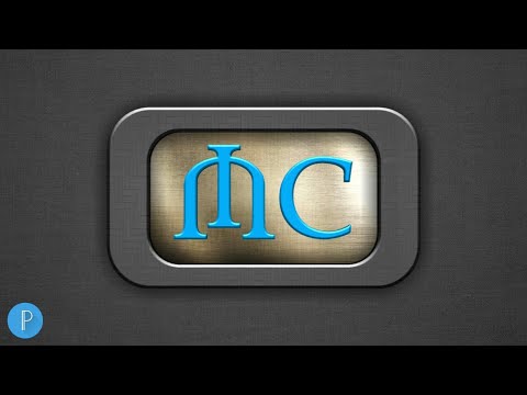 M C Professional 3D Logo Design | Logo Design In Pixellab