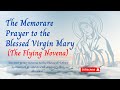 The Memorare Prayer/THE FLYING NOVENA -Powerful Emergency Prayer for difficult times #Prayer