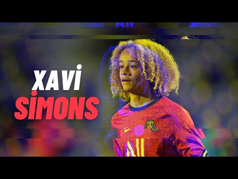 17 Years Old Big Talent Xavi Simons Debut for PSG (10/04/2021) HD