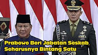Download lagu Spesial Buat Teddy Indra Wijaya, Prabowo Beri Jabatan Seskab, Seharusnya Bintang Satu mp3
