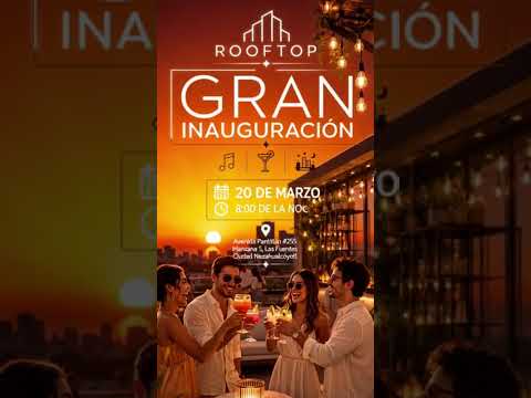 Inauguración - Temática Rooftop