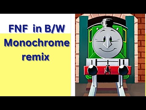 FNF vs Big Engine Brawl, B/W monochrome remix