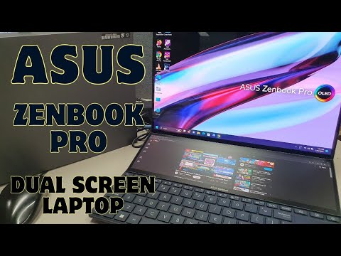 ASUS ZenBook Pro Duo 15 OLED Unboxing 🔥 Dual Screen Laptop 🔥My Dream Laptop 🔥2024 🔥