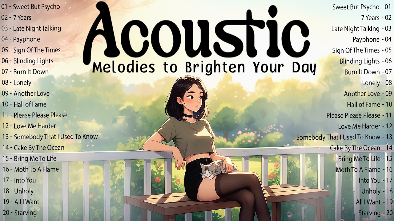 Acoustic Songs with Lyrics 2026 🎵 Most Streamed Melodies to Brighten Your Day