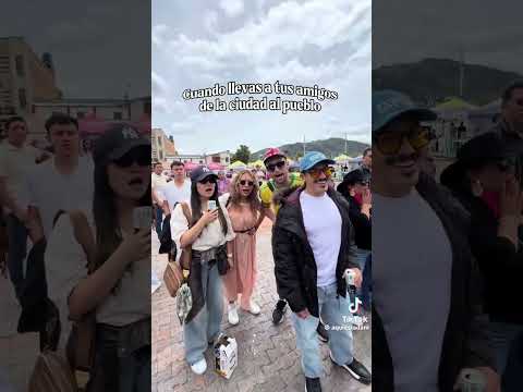 Simijaca/Cundinamarca, cuando llevas los amigos de la ciudad al pueblo