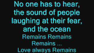 MGMT - Love Always Remains Lyrics